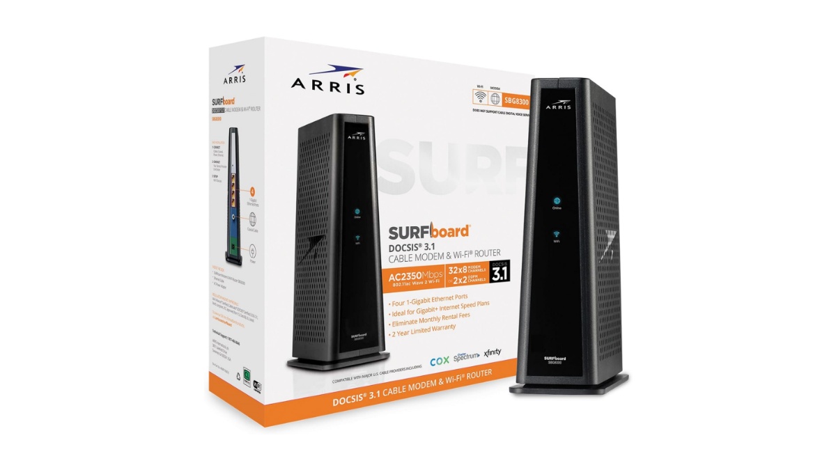 Arris Surfboard sbg8300